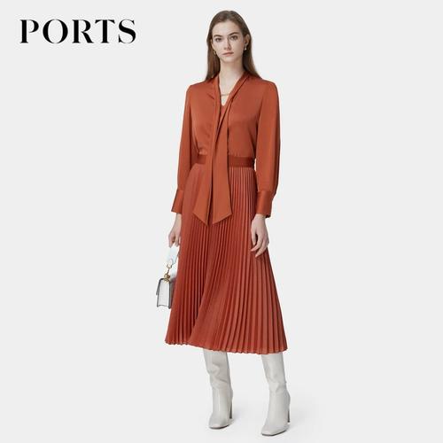 PORTS宝姿特价折扣工厂店国内代购正品上衣秋冬衬衫LP9B027QWT015